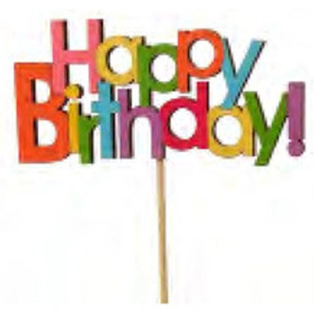 Happy Birthday Pick